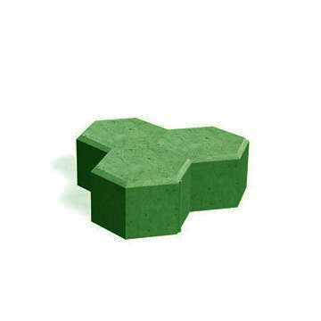 4Ф.10  "Трилистник" зеленый
