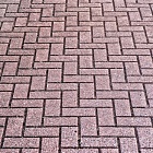 Тротуарная плитка «Брусчатка 7П.6» красная